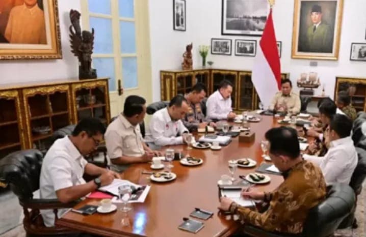 Presiden Prabowo Perintahkan Tindak Tegas Pengoplos Beras, Kapolri dan Jaksa Agung Dipanggil ke Istana