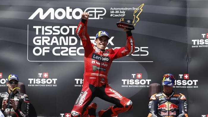Klasemen MotoGP 2025 Usai Marc Marquez Juara di Ceko