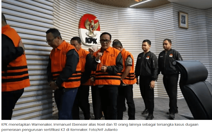 Wamenaker Jadi Tersangka KPK dan Minta Amnesti, Publik Desak Presiden Prabowo Tolak Intervensi Politik