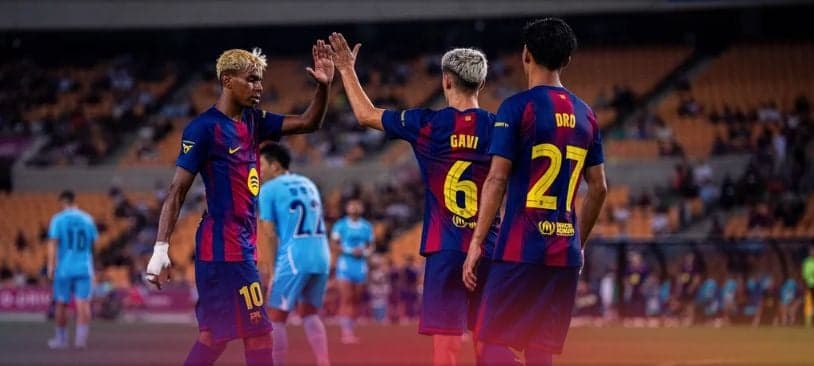 Barcelona Tutup Tur Asia dengan Catatan Sempurna