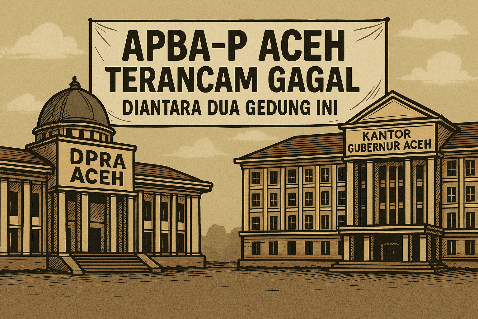 APBA-P 2025 di Aceh Terancam Batal, KUA-PPAS Tak Kunjung Diserahkan oleh Eksekutif ke DPR Aceh