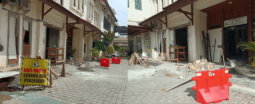 Penampakan “Proyek Siluman” di Gedung DPR Aceh, Beda Paket tapi Sama-Sama Senyap Transparansi