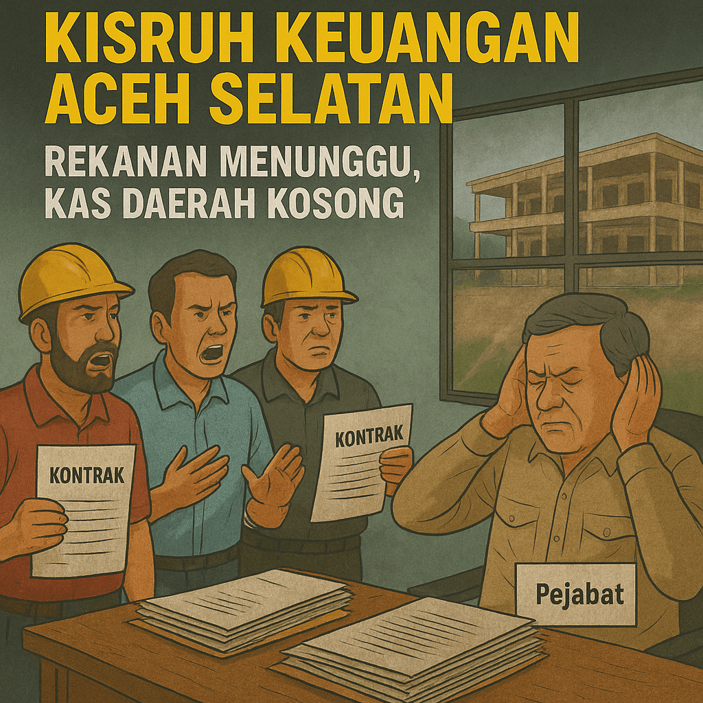 Beban Utang Daerah, dan Diamnya Rekanan: Borok Lama yang Membusuk di Keuangan Aceh Selatan