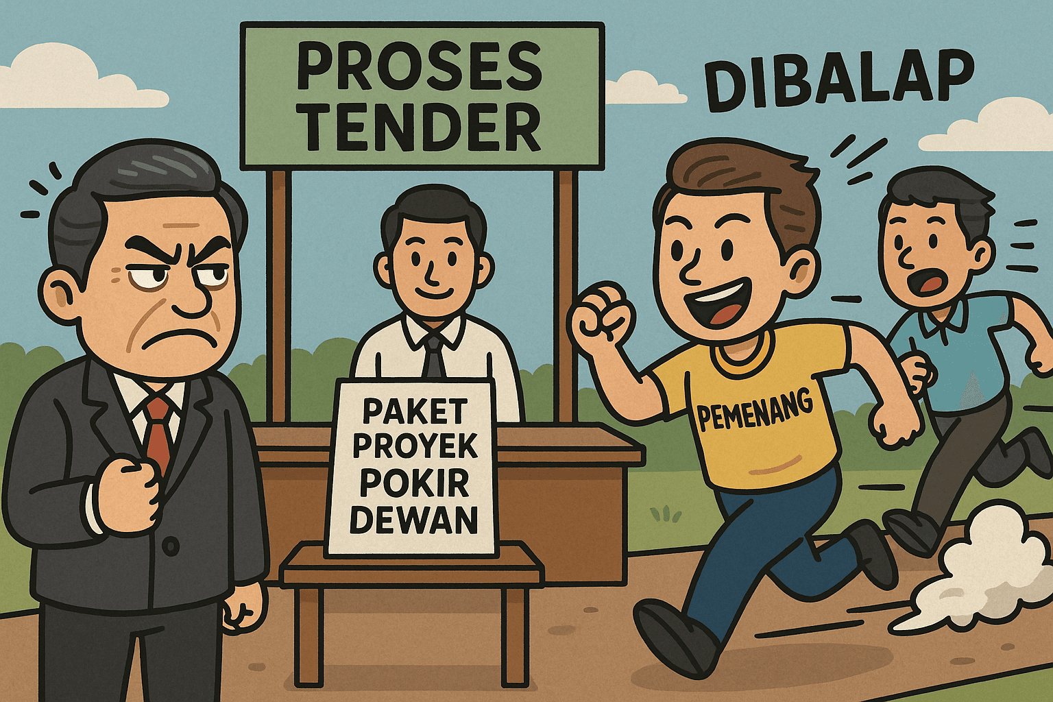 “Dibalap” di Tikungan Tender: Mengungkap Borok di Balik Proyek Pokir Anggota DPRA