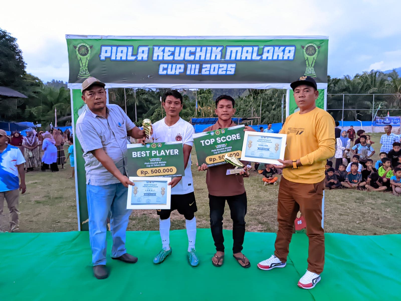Piala Keuchik Malaka Cup III 2025 Resmi Ditutup, Keuchik Kamil Amal Umumkan Rencana Perluasan Turnamen
