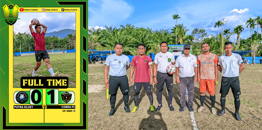 Cobra FC Kunci Kemenangan Tipis 1-0 atas Putra Kluet di Piala Keuchik Malaka Cup III 2025