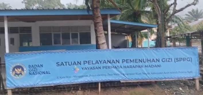 Dapur MBG Kluet Tengah Mangkrak Dua Bulan, Keuchik Malaka: Jangan Diperlama