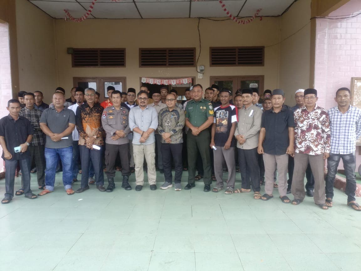 Camat Kluet Utara Apresiasi Kelancaran Pencabutan Nomor Urut Pilchiksung 2025, Gampong Gunung Pudung Tetapkan 4 Kandidat