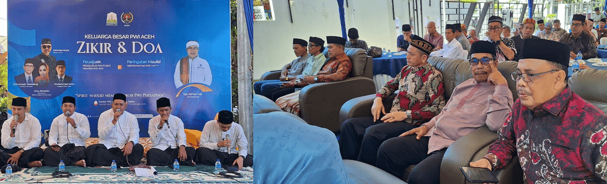 Momen Maulid Nabi di PWI: Polda Aceh Harap Media Tidak Hanya Melaporkan, tetapi Mencerahkan