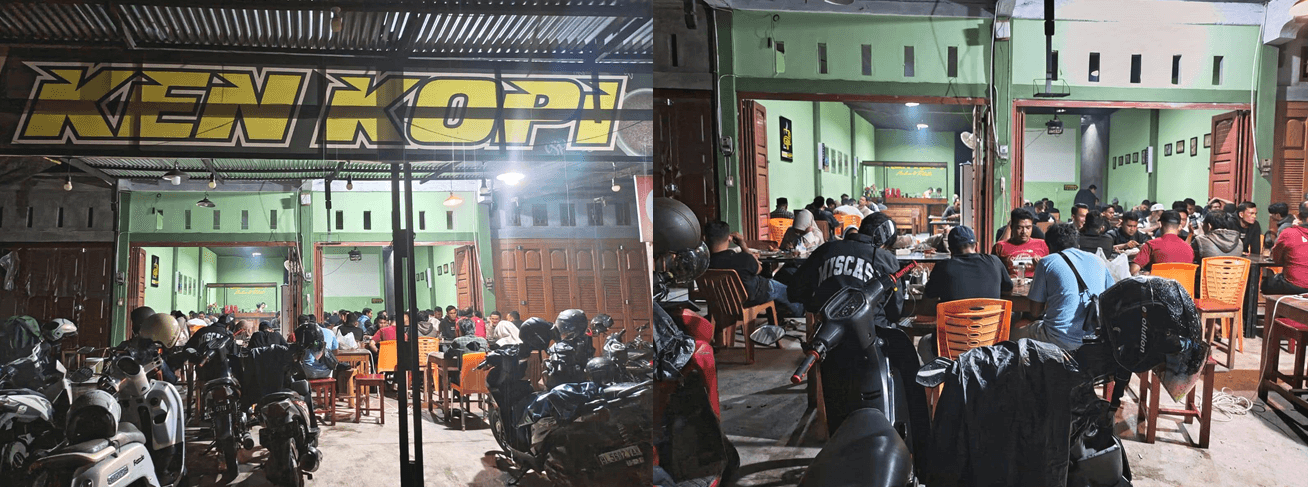 Listrik Padam dari Pagi, Awak Media Sarannews “Berkantor” Dadakan di KENKOPI Sambil Nikmati Racikan Kak Della