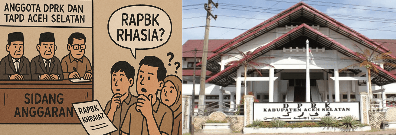 Dinamika Pembahasan RAPBK Aceh Selatan 2026: Jadwal Berubah, Transparansi Anggaran Masih Jadi Tanda Tanya, Ketua Dewan dan Sekwan Bungkam ke Publik