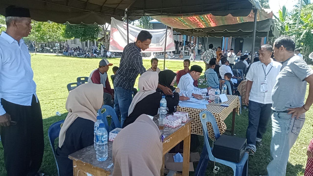 Pilchiksung Serentak Labuhanhaji Barat: Gampong Ujung Padang dan Tutong dan 5 Desa lainnya Gelar Pesta Demokrasi hari ini