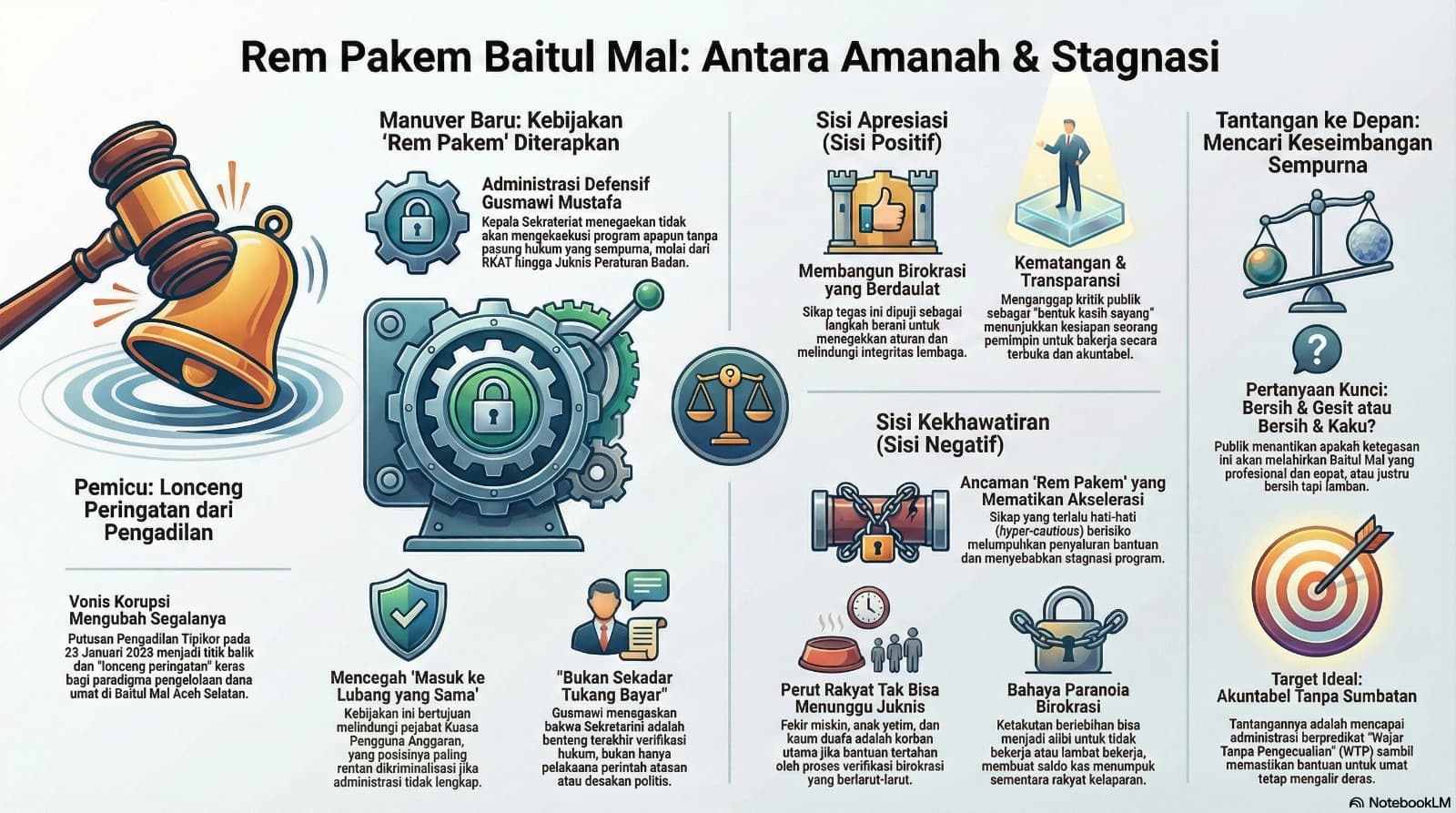 Menakar “Rem Pakem” Gusmawi di Baitul Mal Aceh Selatan