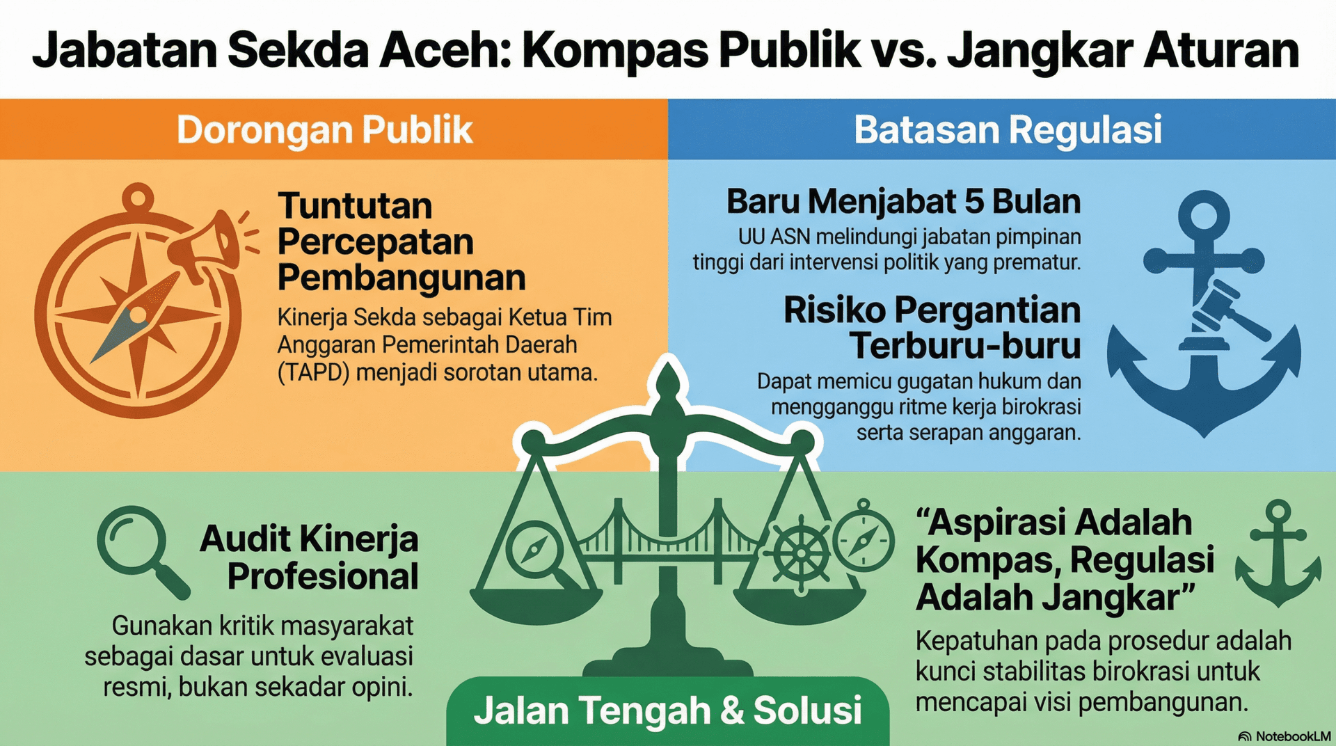 Menakar Dinamika Jabatan Sekda Aceh: Antara Ekspektasi Publik dan Koridor Hukum ASN