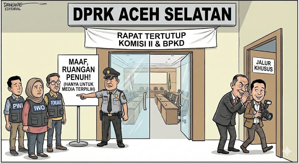 Alibi “Ruangan Sempit” DPRK Terpatahkan: Kenapa Abaikan PWI, FORJIAS, dan IWO untuk Kirim Perwakilan?