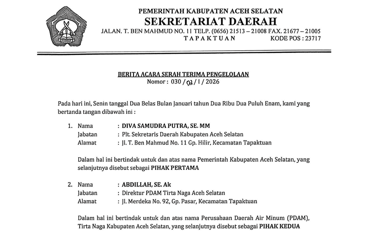 Tabrak Aturan? For-PAS Endus Potensi Maladministrasi dalam Pengambilalihan Aset Tirta Niru oleh Tirta Naga
