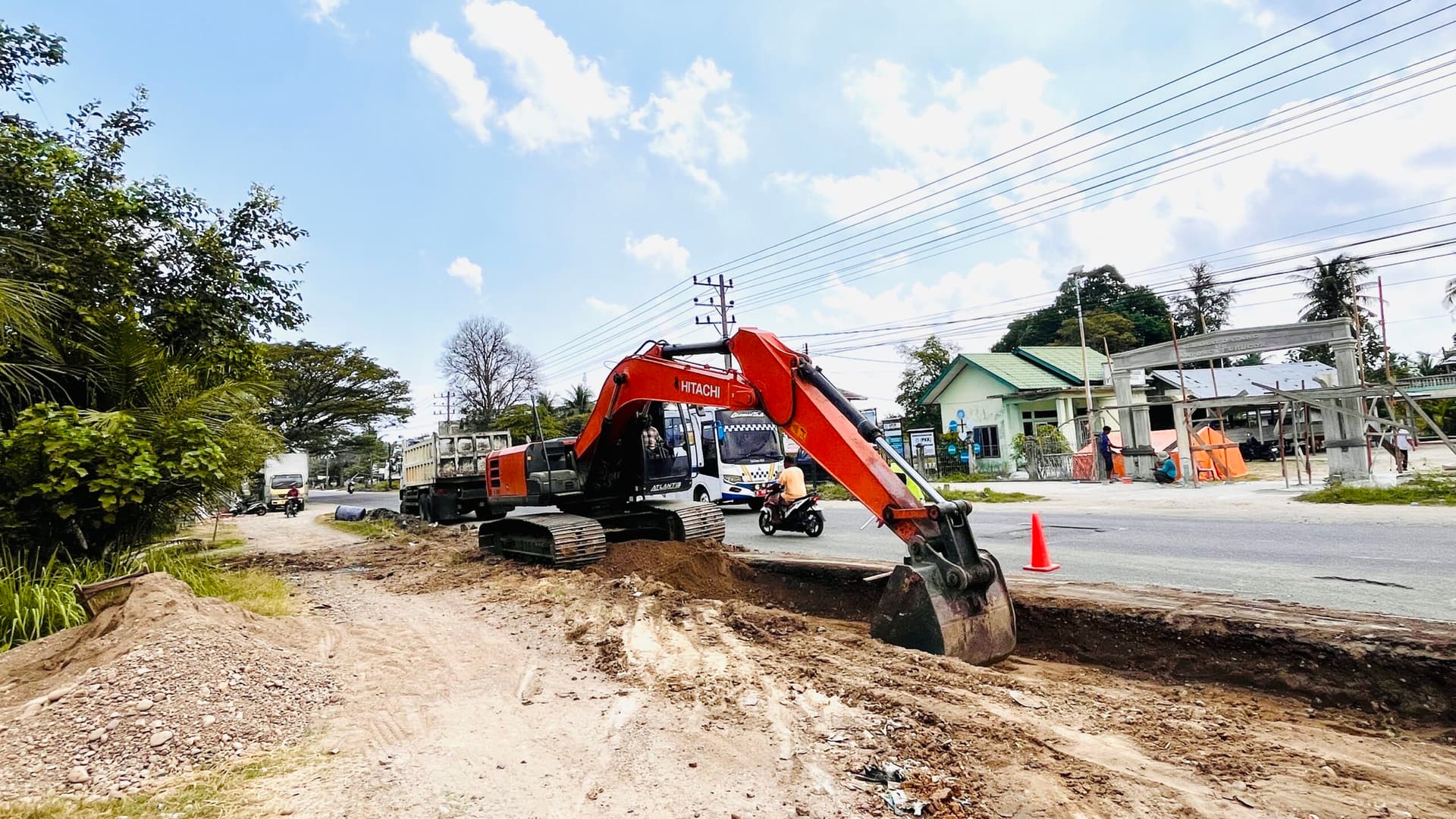 Proyek Jalan Nasional 90 KM Dimulai, Gandapura Bireuen Masuk Tahap Pelebaran Segmen I