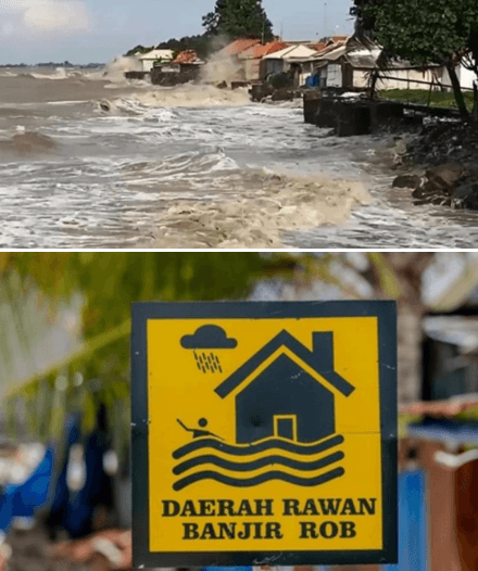 Waspada! Fenomena Bulan Purnama Picu Banjir Rob di Pesisir Lhokseumawe Awal April