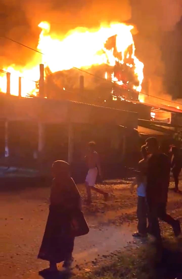 13 Ruko di Kota Fajar Ludes Dilalap Si Jago Merah, Kejadian dinihari sabtu 28/3/2026