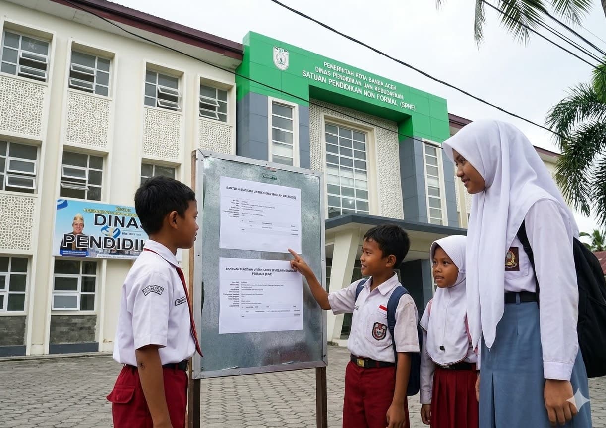 Dinas Pendidikan Banda Aceh Alokasikan Rp3,5 Miliar untuk Beasiswa SD dan SMP, Bagaimana Kriteria Penerimanya?