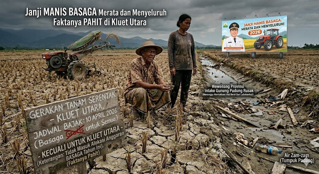Janji Manis BASAGA Merata dan Menyeluruh Berakhir Pahit di Kluet Utara
