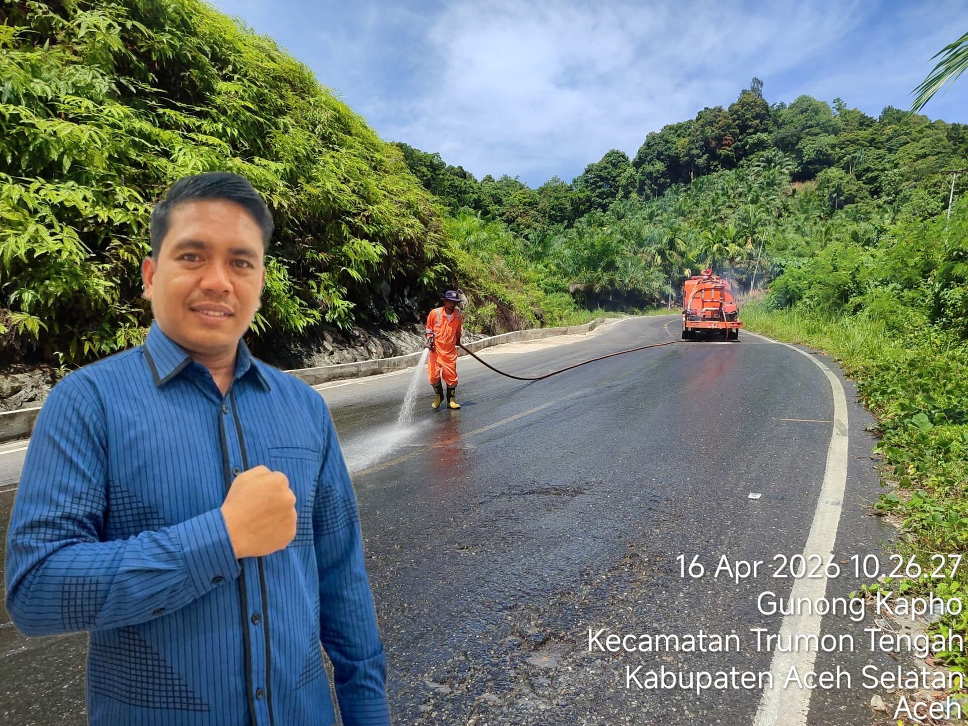 BARMAS Apresiasi Kepala BPBD Aceh Selatan Tanggap Cepat Tangani Tumpahan CPO di Gunung Kapho