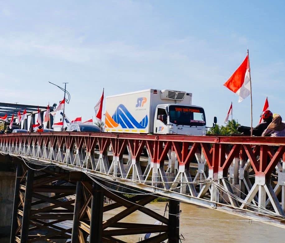 Jembatan Bailey Kutablang Kembali Ditutup Sementara, Sopir Truk Keluhkan Jalur Alternatif yang Terbatas