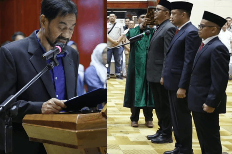 Gubernur Aceh Muzakir Manaf lantik tiga pejabat ESELON II Pimpinan Tinggi Pratama