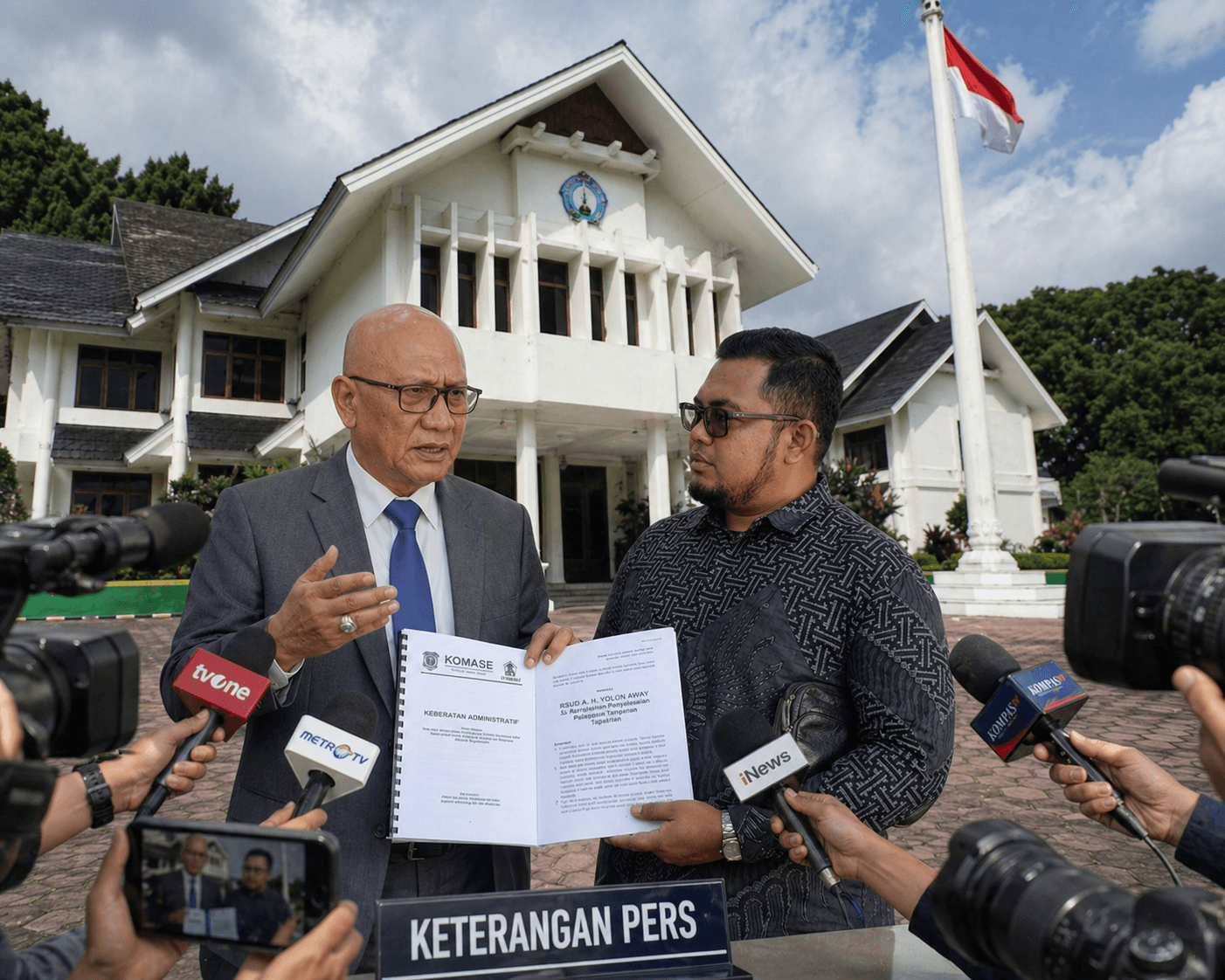 KOMASE Resmi Layangkan Keberatan Administratif ke Bupati: Bongkar Skandal ‘Izin Mati’ RSUYA dan Dewas Bodong!