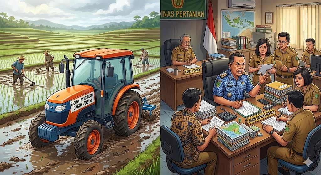 Musim Tanam Tiba dan BASAGA Buram, Kabid Sapras Diduga ‘Jalan Sendiri’ Tanpa Koordinasi?