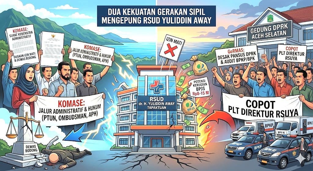 Eskalasi Krisis RSUYA: Dari Ultimatum KOMASE hingga Desakan Pansus dan Pencopotan Direktur oleh GeRMAS