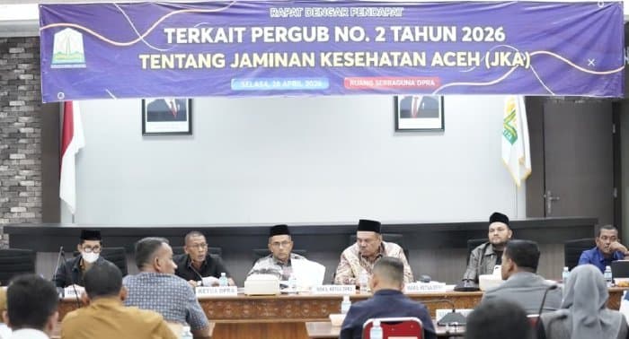 Polemik Pergub JKA, Ketua DPRA: Ini Pelanggaran Norma Hukum dan Tata Kelola Pemerintahan