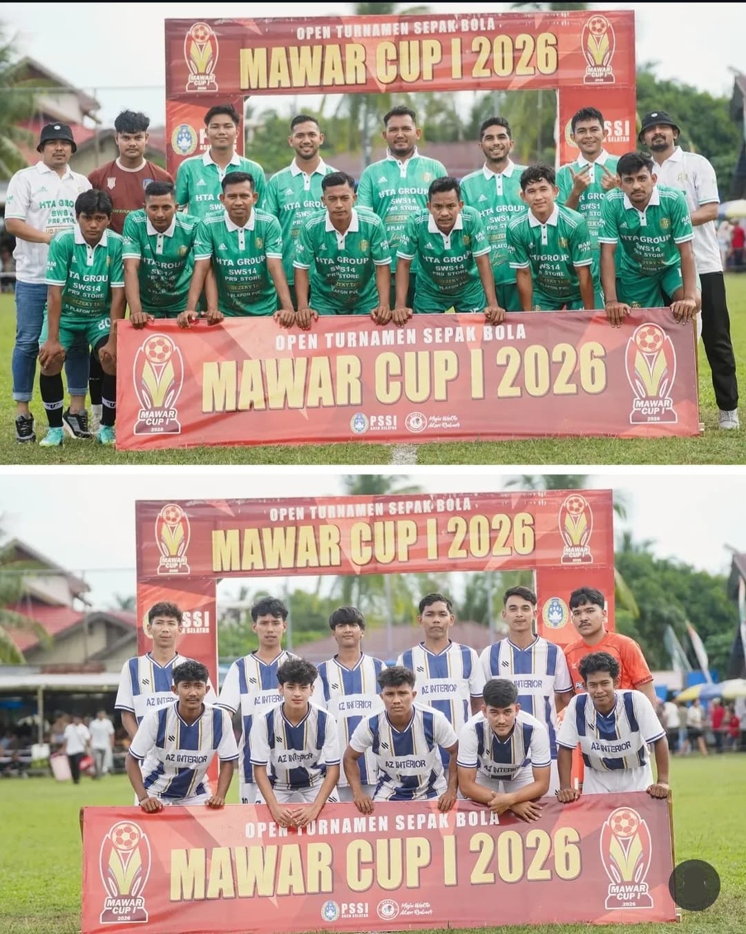 HTA FC Kluet Selatan Taklukkan PSKT 6-0 di 16 Besar Mawar Cup I