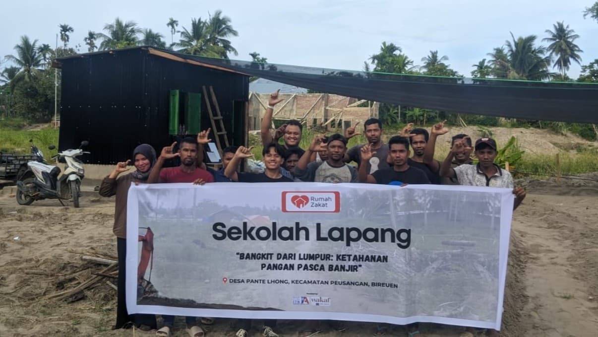 Bangkit dari Lumpur Pante Lhong 2026, Sekolah Lapang Dorong Pemulihan Lahan dan Ketahanan Pangan Pasca Banjir Aceh