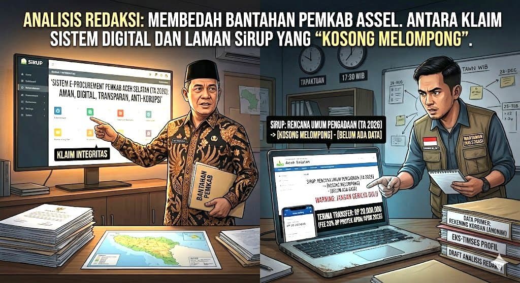 Menakar Bantahan Pemkab Aceh Selatan Terkait Isu Jual Beli Proyek