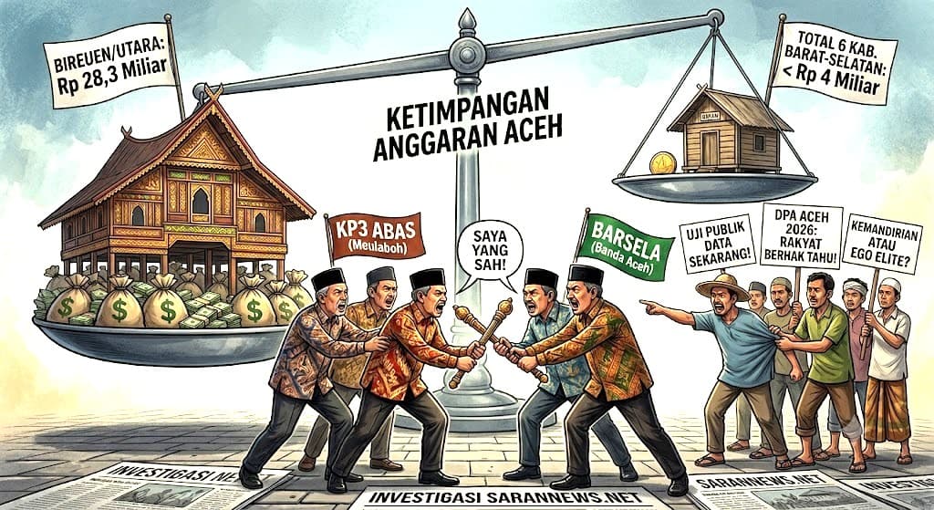 Ujian Kedewasaan Elite Pemekaran Aceh: Di Antara Ketimpangan Anggaran dan Ego Kekuasaan
