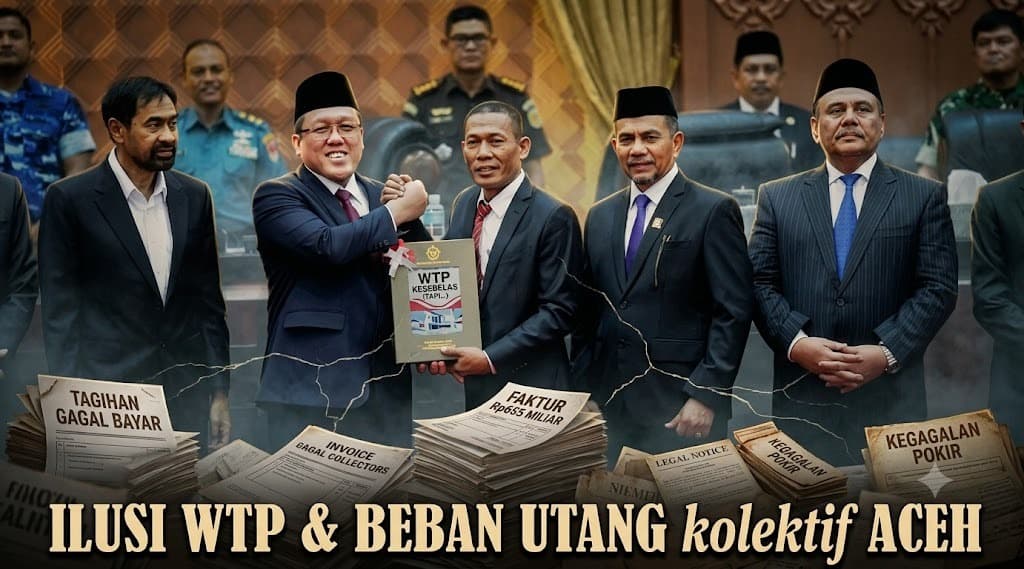 Utang Rp655 Miliar di Balik WTP: Menggugat Kegagalan Kolektif Eksekutif dan Mandulnya Pengawasan Legislatif
