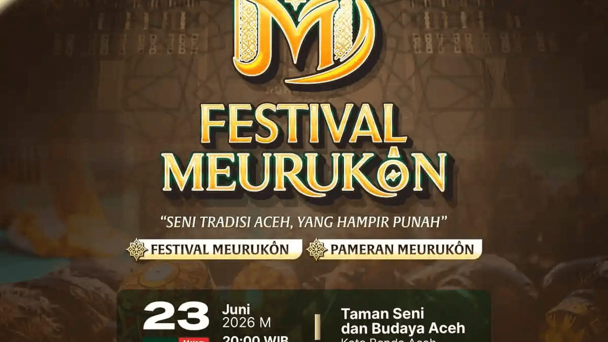 Pertunjukan Meurukon, tradisi berbalas syair berisi ilmu agama Islam khas Aceh yang kini terancam punah.
