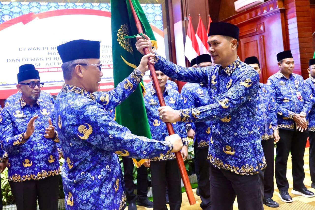 Resmi Nakhodai KORPRI Aceh, Sekda M. Nasir Siap Wujudkan Birokrasi Adaptif dan Inovatif