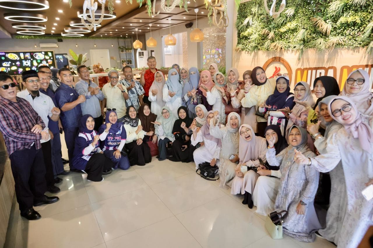 Silaturahmi dengan Masyarakat Aceh di Makassar, Kak Na Mengaku Bangga atas Kekompakan Perantau Aceh