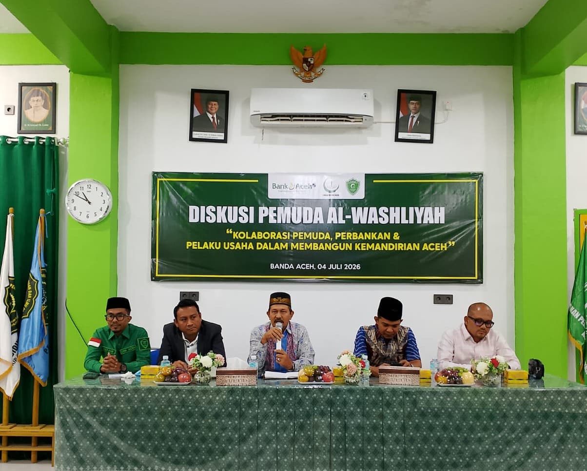 Sinergi Lintas Sektor: Pemuda Al-Washliyah Aceh Gagas Diskusi Kemandirian Ekonomi Lokal