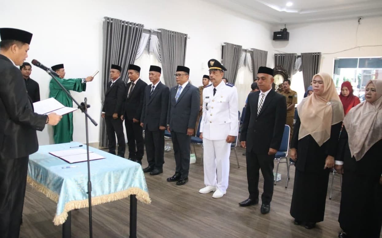 Pemkab Aceh Selatan Lakukan Mutasi dan Promosi 7 Pejabat Administrator, Ini Daftar Pejabatnya