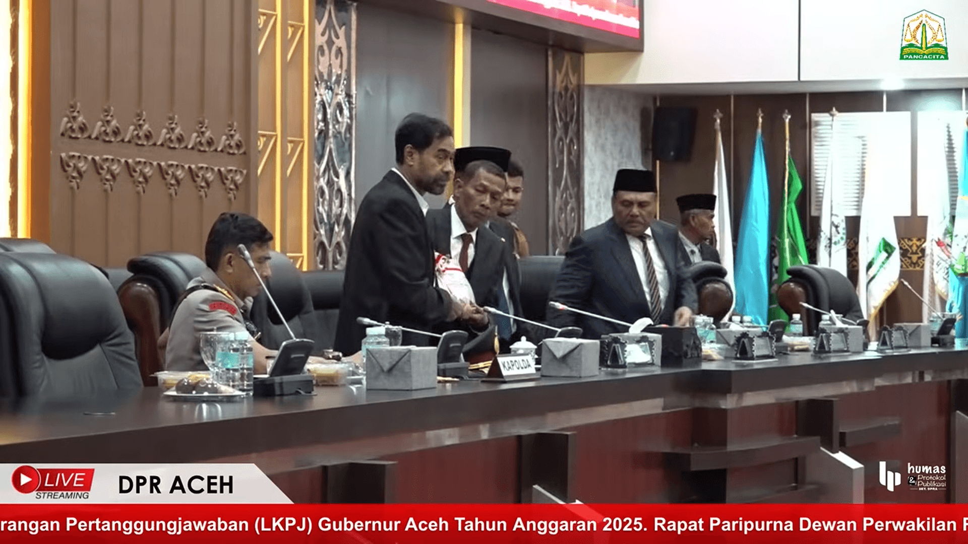 KAPOLDA JANGAN TERKECOH OLEH RETORIKA KOSTITUSIONAL YANG DIPELINTIR PIMPINAN DPRA