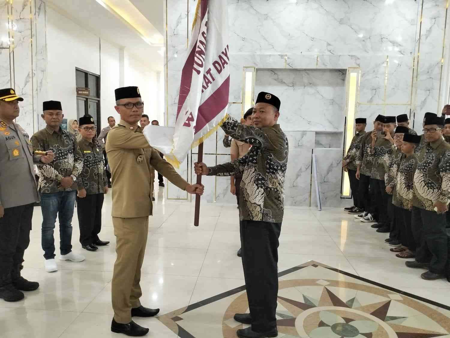 Lepas Kontingen MTR Ke-XXIV, Wabup Abdya Berpesan Bukan Sekedar Juara Lomba