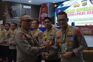 Polres Aceh Selatan Raih dua Penghargaan atas Keaktifan Aplikasi dan Pencegahan Karhutla