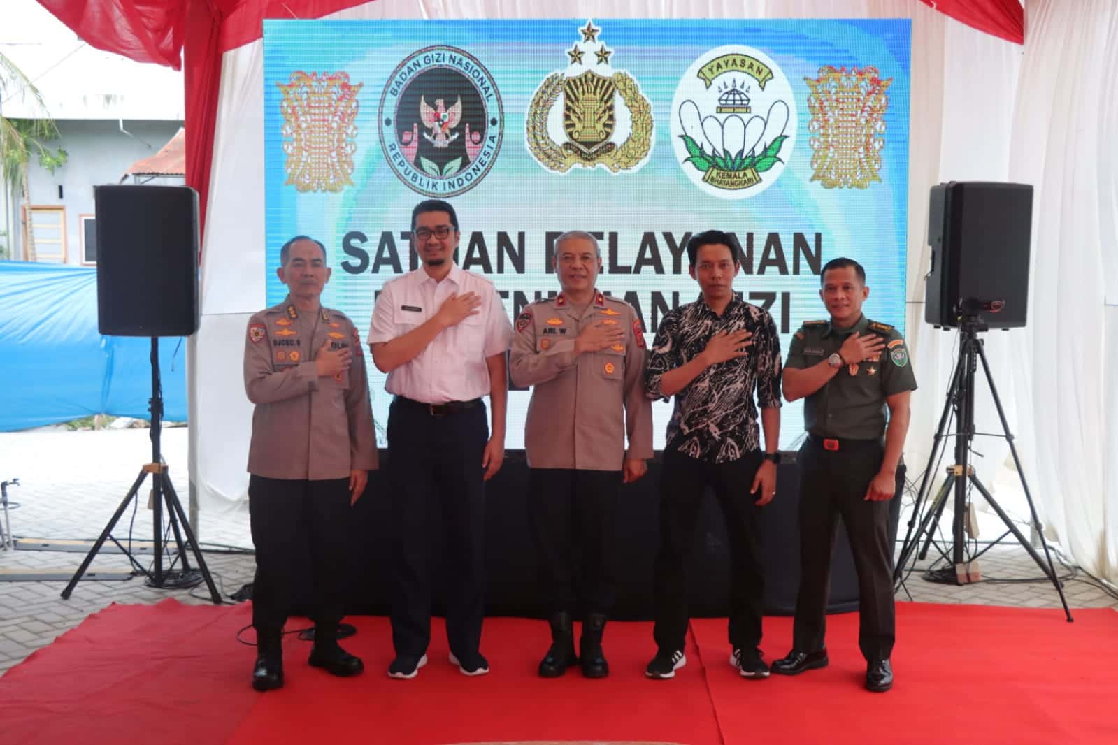 Brigjen Ari Wahyu Widodo Tinjau Pembangunan SPPG ke-2 Polda Aceh