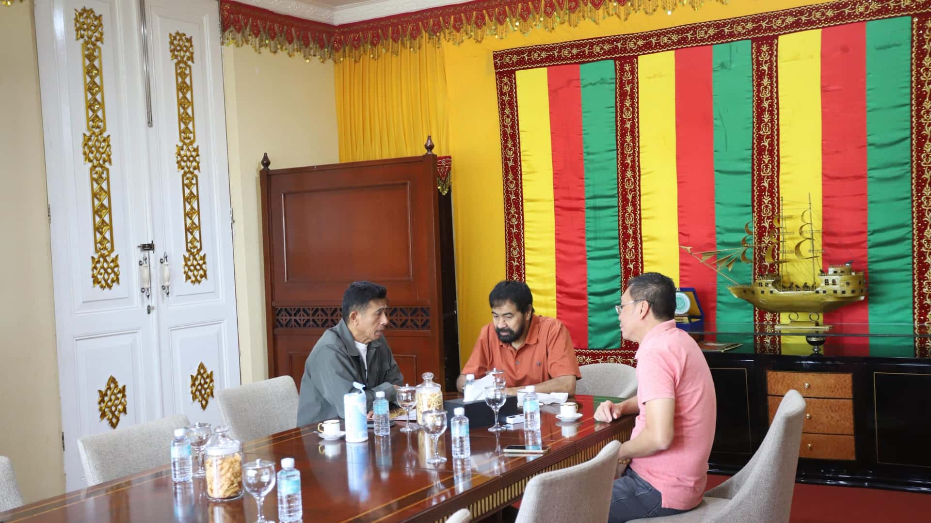 Kapolda Aceh Brigjen Marzuki Ali Basyah Silaturahmi dengan Mualem