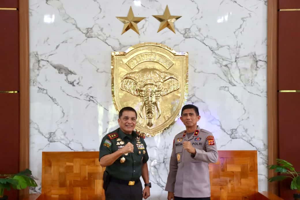 Kapolda Silaturahmi ke Pangdam IM: Bukti Kuatnya Sinergisitas TNI-Polri di Aceh