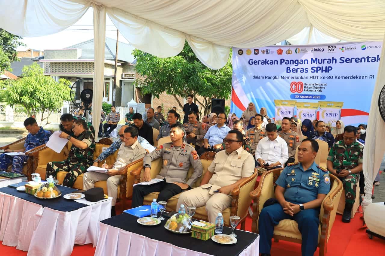 Kapolda Aceh Bersama Pemerintah Sukseskan GPM Serentak HUT ke-80 RI