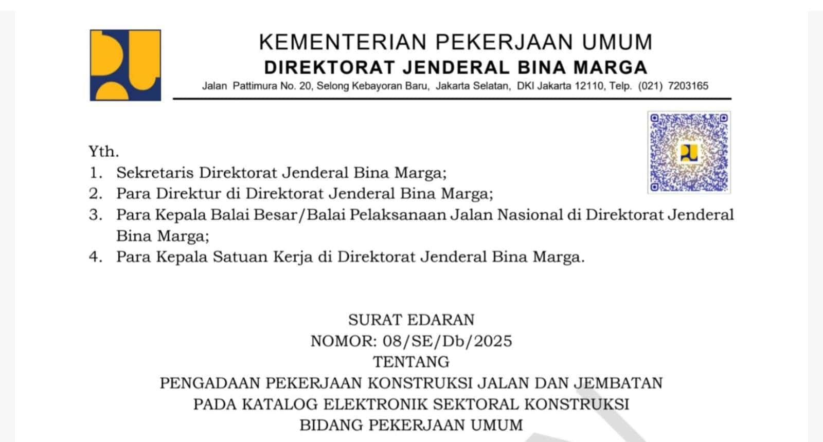 TTI Soroti Ekatalog Konstruksi: Dianggap Rawan Jadi Sarana Korupsi dan Persekongkolan